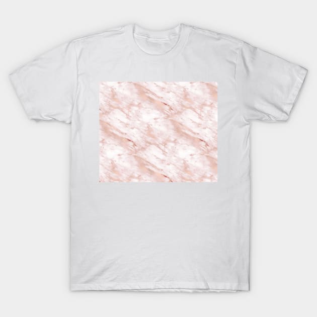 Grandiose rose gold marble T-Shirt by marbleco